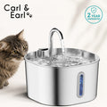 Carl & Earl Stainless Steel Water Fountain