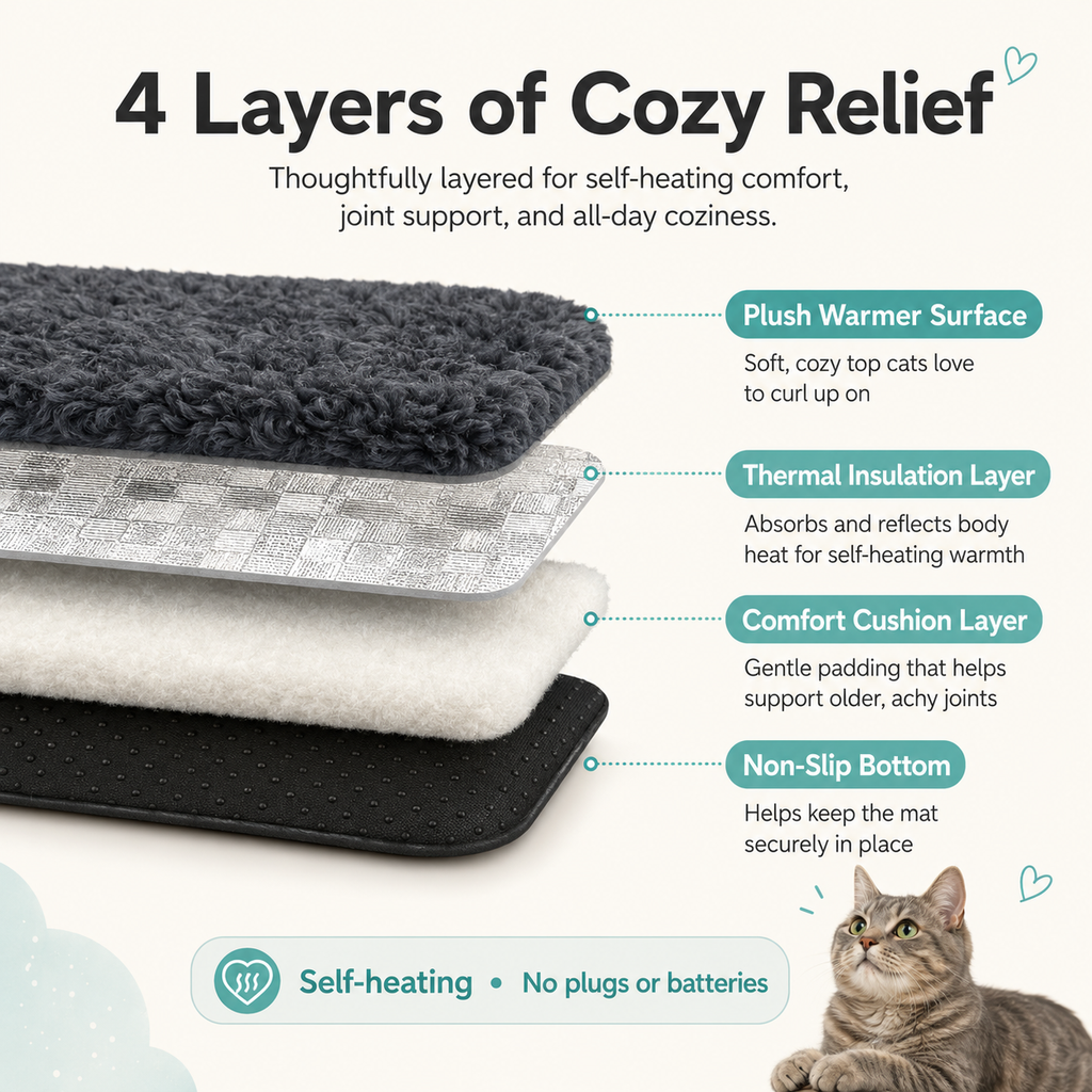 Carl & Earl Self-Heating Pad