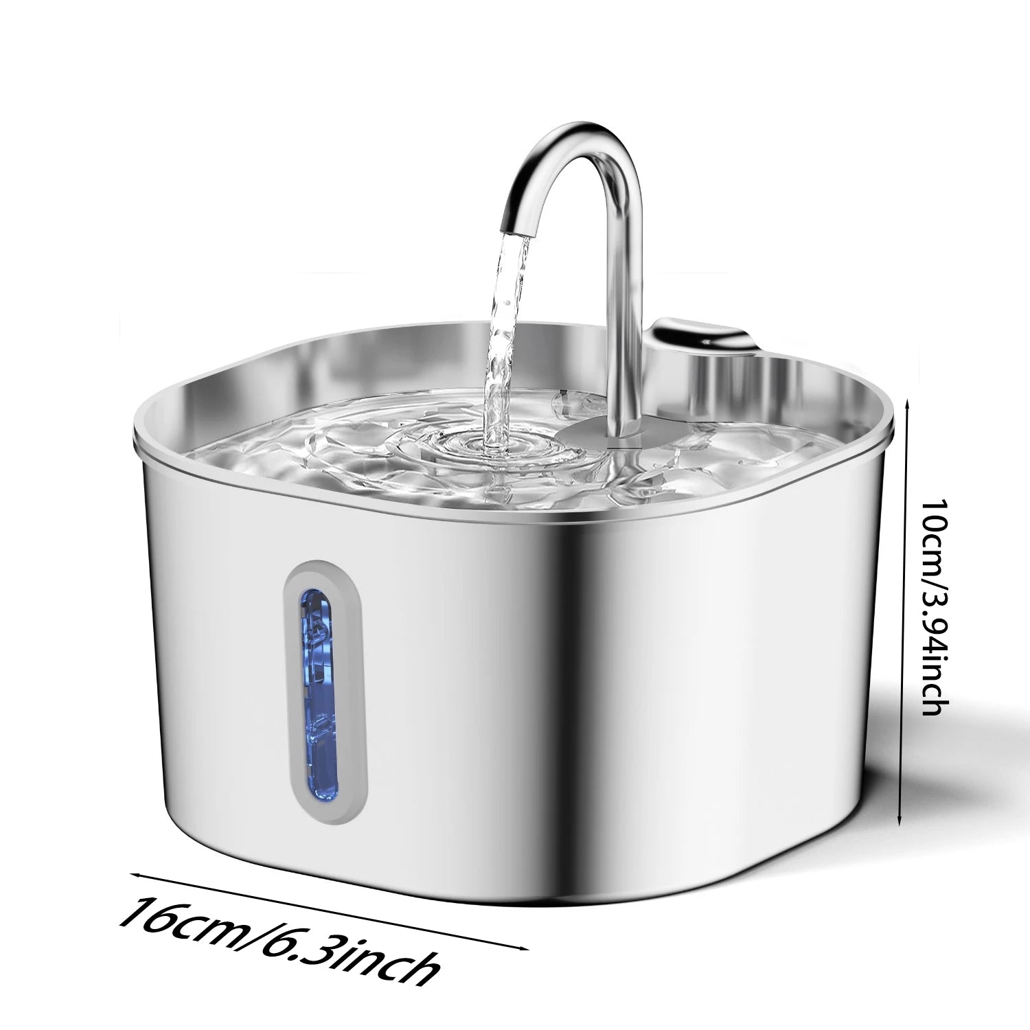 Carl & Earl Stainless Steel Water Fountain
