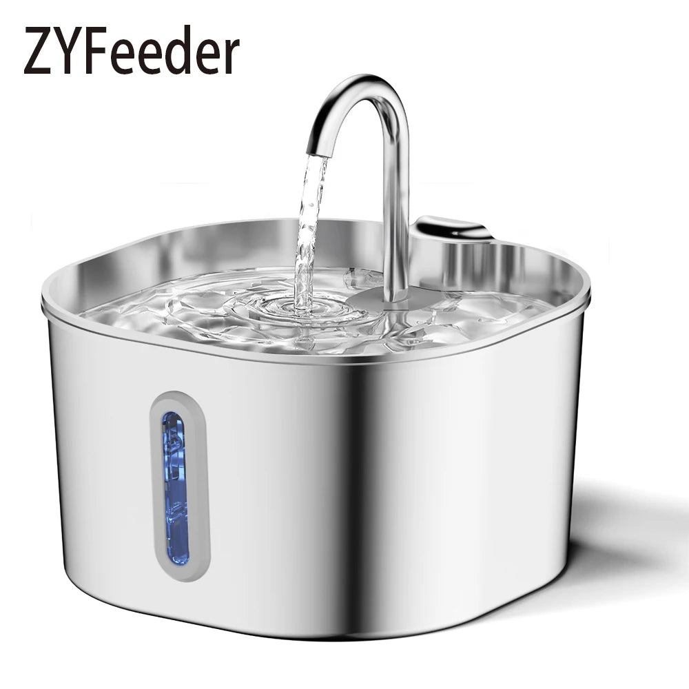 Carl & Earl Stainless Steel Water Fountain